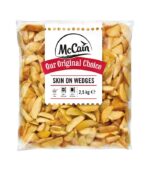 McCain Skin On Wedges (4 x 2,5kg)