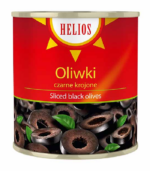 Hillios Oliwki Czarne Krojone 3100 ml
